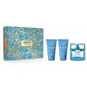 Versace Man Eau Fraiche Conjunto presente eau de toilette 50 ml gel de duche Man Eau Fraiche 50 ml aftershave Man Eau Fraiche 50 ml - 50ml