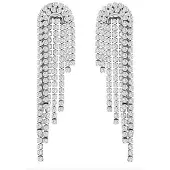 Liu Jo Orecchini Lunghi Cristalli Fashion Lj2766 — Orecchini