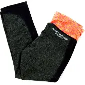 SKECHERS , Leggings sintéticas Kaylee Deep, cintura curta, tamanho 10, femininas