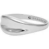 Skagen Anello Anja Pebble Acciaio 53 mm — Anello