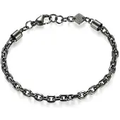 S`Agapõ Bracciale Uomo Acciaio Amistad Sas14 — Bracciale