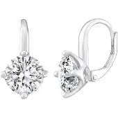Silvego Lila LPS0620 M — Orecchini in Argento con Zircone
