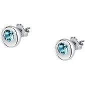 Morellato Orecchini Bottone Argento Sterling Semipreziose Saxn21 — Orecchini