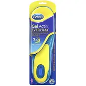 Scholl Gel Active Everyday (1 par) - Palmilhas de gel para mulheres
