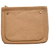 Chloé Chloe, Chloe, Couro Sintético, Bolsa de Tecido, Viagem, Marrom