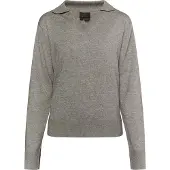 Dreimaster Klassik Pullover acinzentado