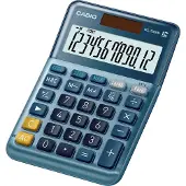 Casio Calculadora Ms-120em | Escritório | 12 digitos | Azul