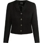 Faina Blazer ouro / preto