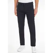 Tommy Hilfiger Calças chino 'Bleecker 1985' marinho / vermelho / branco