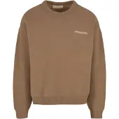 Another Cotton Lab Pullover 'Who Says' bege / camelo