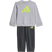 Adidas Fato de treino 'ESSENTIALS' antracite / cinzento claro / maçã