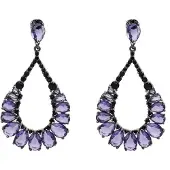 Avant Garde Brincos 'Luciala' roxo
