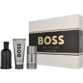 HUGO BOSS Boss Boss Bottled Eau De Parfum Spray 100 ml, conjunto de 3 peças