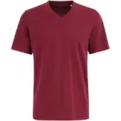 We fashion Camisa vermelho vinho