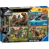 Ravensburger Puzzle Jurassic World 4x100 Peças