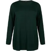 Zizzi Pullover 'Mshape' verde escuro