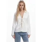Desigual , Blusa Seventies, PoliÉSter, Branco, XS