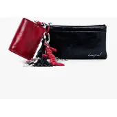 Desigual Porta-chave vermelho / preto