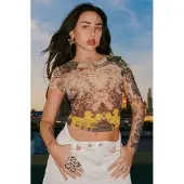 Desigual Camisa mistura de cores