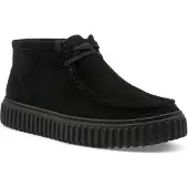 Clarks Shoes Sapato com atacadores 'Torhill Hi' preto