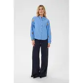 Saint tropez Blusa 'SoleilSZ' azul / ouro / branco