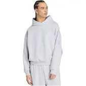 Adidas Sweatshirt de desporto 'Soft Lux' cinzento claro
