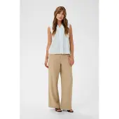 Culture Blusa 'CUJilana' azul fumado / branco