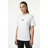 Adidas Camisa funcionais 'Essentials' preto / branco