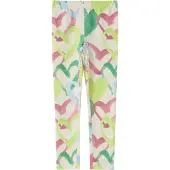 s.Oliver Leggings creme / azul claro / maçã / rosa