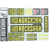 RockShox Autocolantes 30/35 Mm