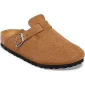 Birkenstock Tamancos Boston Suede Leather