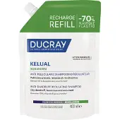 Ducray Kelual Squanorm Shampoo Anti-Caspa Oleosa RECARGA 400 ml