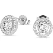 Liu Jo Timeless steel Orecchini with zircons Essential LJ2262
