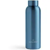Waterdrop Thermo stainless steel bottle metallic 600 ml - Blue matt