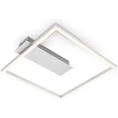 Briloner Candeeiro de teto LED 3771 em forma de moldura, alumínio