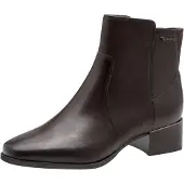 Tamaris Botas pelo tornozelo castanho escuro