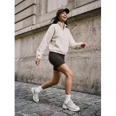 ONLY Pullover desportivo 'ONPMON' bege