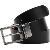 Pepe Jeans para homem. PM021060 Cinto reversível preto (100 cm), Casual, Pele