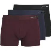 Jack & Jones Boxers navy / bordeaux / preto / branco
