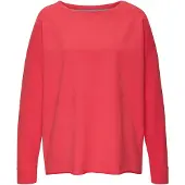 Elbsand Sweatshirt cor-de-rosa / vermelho