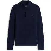 Tommy Hilfiger Suéter Com Meia-zíper Mw0mw36536