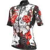 ALÉ Camisola De Ciclismo De Manga Curta Prr Skull