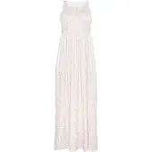 FELIPA Vestido de verão rosa pastel / branco
