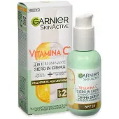 Garnier sérum em creme vitamina c iluminador e hidratante 50 ml