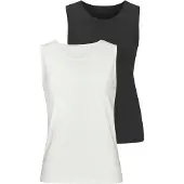 LASCANA Top preto / branco