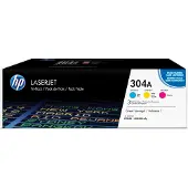 HP CF372AM Pack 3 toners cores 304A