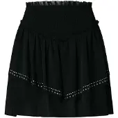 Pepe Jeans para mulher. PL9011891 Saia Mai preto (XL), Casual, Poliéster