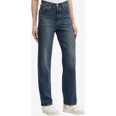 Levi's Calças de ganga 'Ribcage Straight Ankle' azul escuro