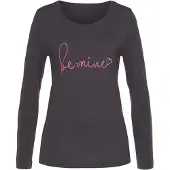 Vivance Pijama 'Dreams' cinzento / roxo / laranja / rosa