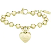 Lacoste Bracciale Palline Placcate Oro Love My Croc 2040506 — Bracciale